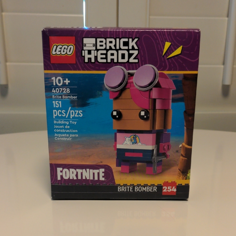 NIB LEGO 40728 BrickHeadz Fortnite Brite Bomber